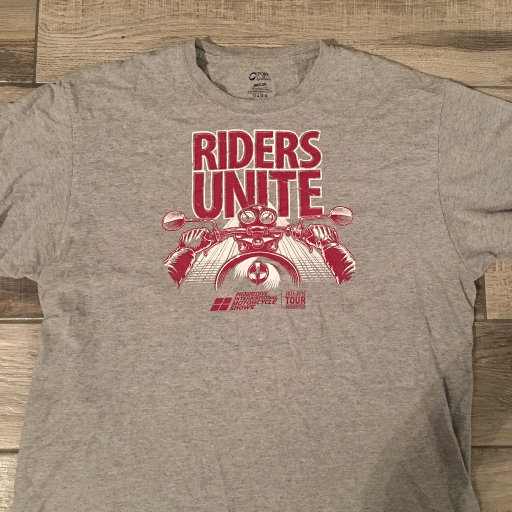 Sale 3 for $20 Riders unite motorcycle t-shirt